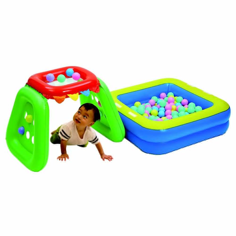 2 in 1 Pool & Housetop combination with 100 Balls Secondary image