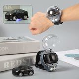 Mini Alloy RC Racing Card Hand Band Toy