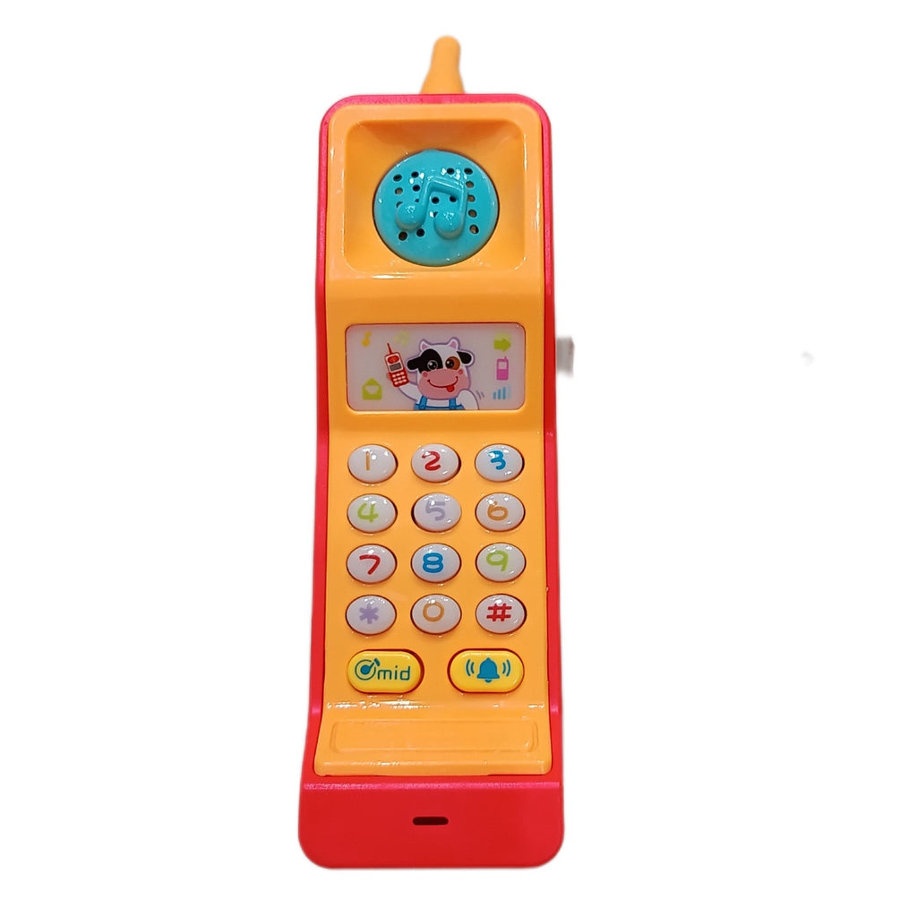 Mini Fun Mobile Phone toy orange red