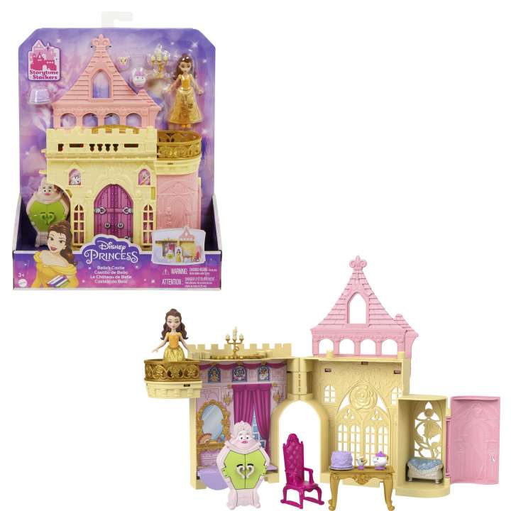 Disney Princess Toys, Belle’s Stacking Castle, Gifts For Kids Main image