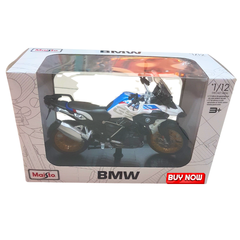 🏍️ BMW GS Adventure Diecast Bike – 1:12 Scale Motorcycle Toy for Kids (Maisto Model) | Realistic Design for Ages 3+