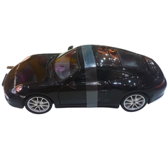 🚗 Porsche 911 Carrera S Diecast Car – 1:24 Scale Model by Bburago | Realistic Black Sports Car Toy for Kids (3+)