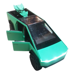 🚘 Cybertruck Diecast Toy Car – Pullback Electric Truck Model with Lights & Sound | Che Zhi 1:24 Scale Simulation Vehicle for Kids Age 3+