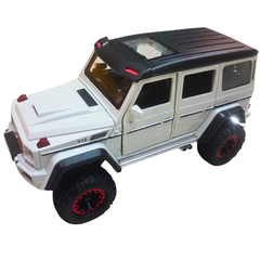 🚙 Mercedes G-Wagon G 4x4 Diecast SUV Toy – 1:24 Scale Off-Road V12 Model with Lights & Sound | Luxury Jeep for Kids Age 3+