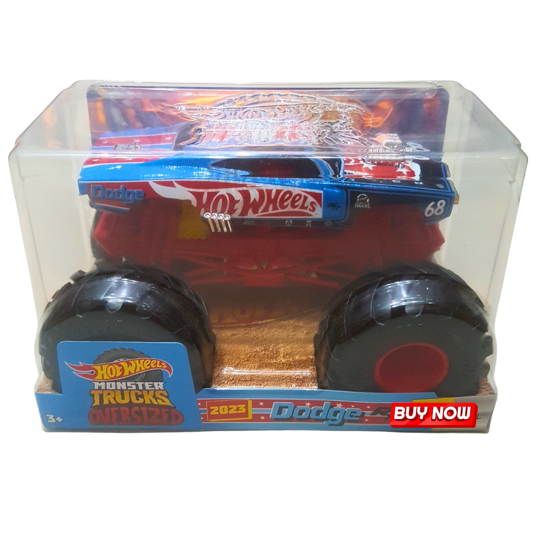 🏁 Hot Wheels Monster Truck 2023 Piran-Ahhh! Oversized Diecast – Big Wheels Action Toy for Kids 3+
