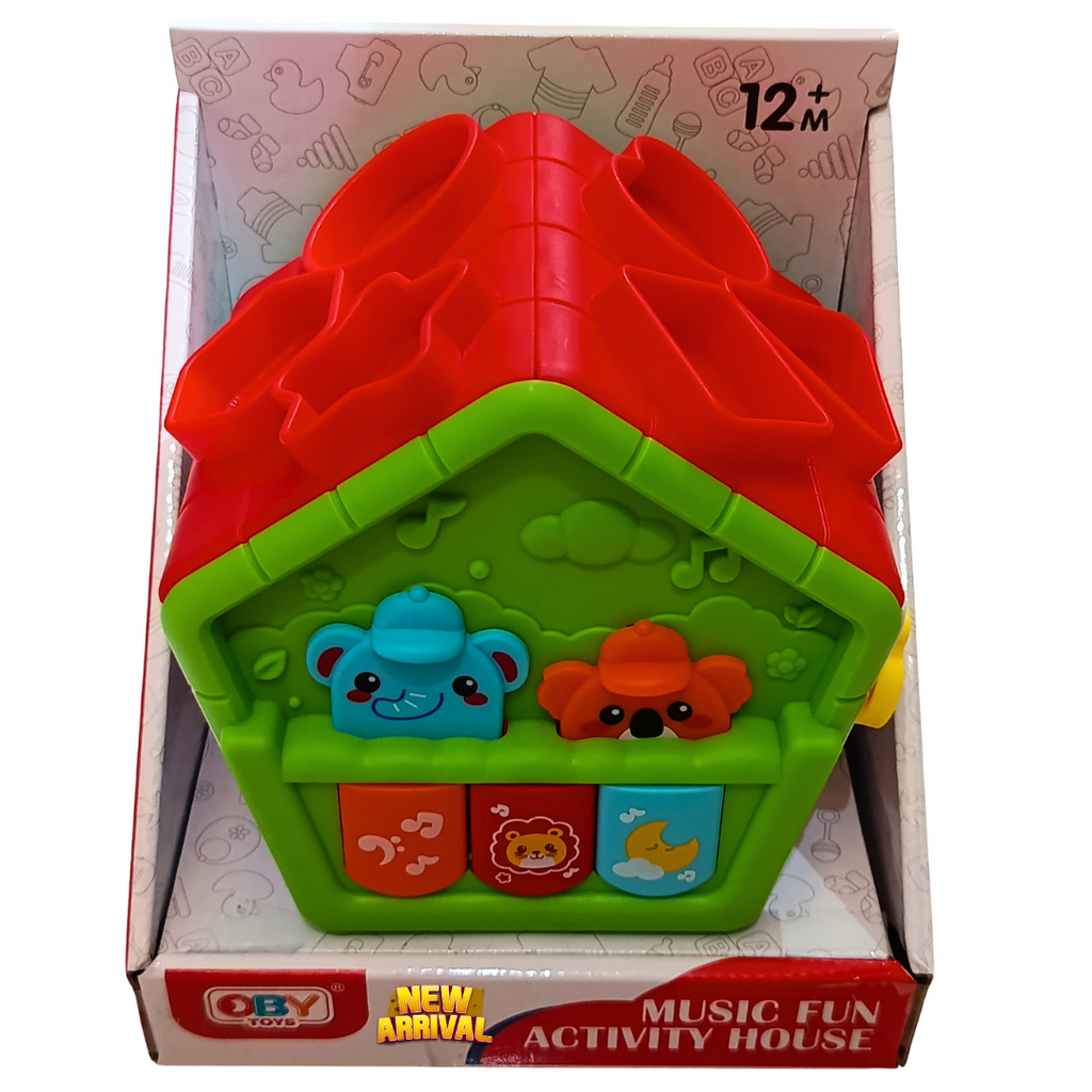OBY Toys Music Fun Activity House original front packaging