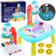 Kids Painting Art Projector Drawing Board Table – Rocket Projection Drawing & Coloring Set
