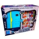 Frosty Fun: Interactive Play Set Freezer with Simulation Sound and Lighting