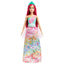 Barbie Dreamtopia Royal Doll With Dark-Pink Hair Wearing Removable Skirt, Shoes & Headband