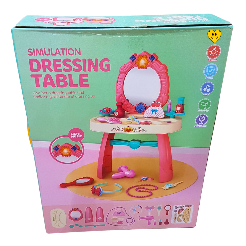 Enchanted Simulation Dressing Table – Interactive Musical Vanity Set for Children 3+ Main image