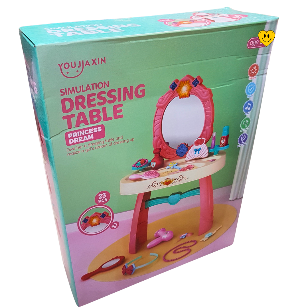 Enchanted Simulation Dressing Table – Interactive Musical Vanity Set for Children 3+