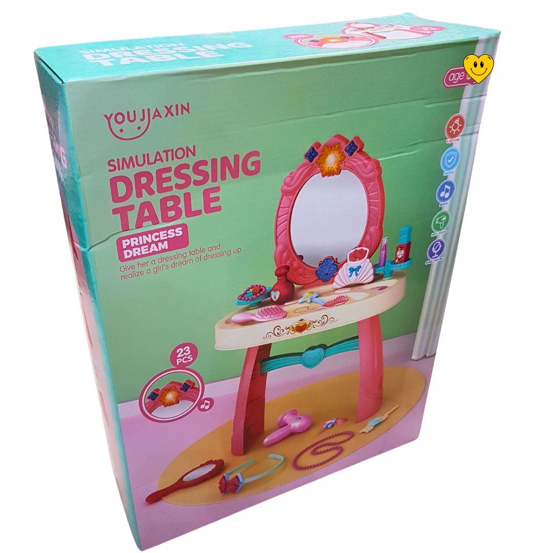 Enchanted Simulation Dressing Table – Interactive Musical Vanity Set for Children 3+ Secondary image