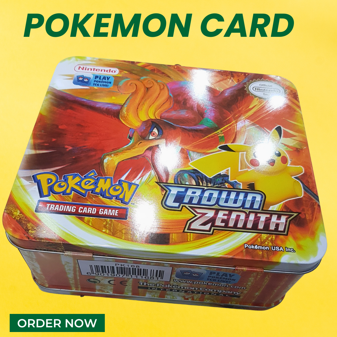 New Arrival: 210-Card Pokemon Trading Game Set - Ideal Boys' Gift - Collectible Pokemon Cards for Enthusiasts & Beginners