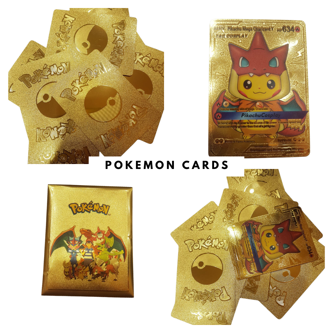 Pokemon golden cards pack 10 pcs – One Shop