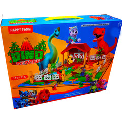 Dino Rescue Park Adventure Set: Hands-On Learning for Dinosaur Lovers, Ages 3+
