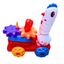 Chicken Ring Toss & Gear Play Toy – Interactive 360° Rotating Game with Music and Lights | Fun Activity Toy for Toddlers | Ages 3+