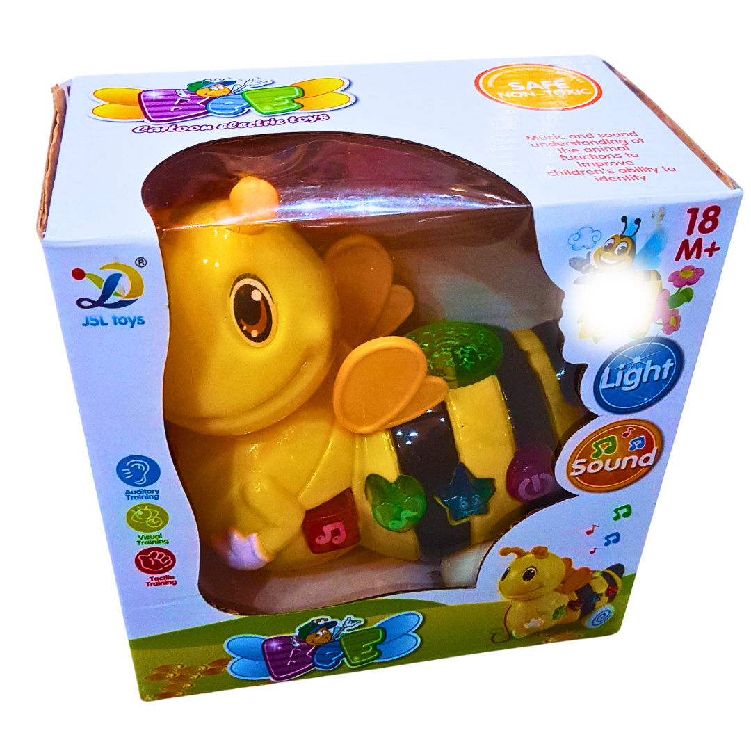 Musical Bee Toy with Lights and Sounds Interactive Learning Toy for One Shop The Toy Store