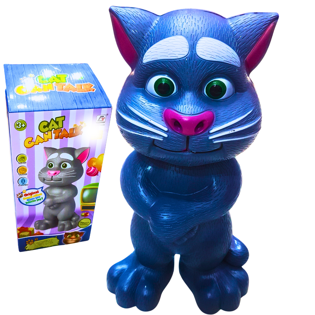 Talking Cat Interactive Toy with Touch and Sound Features – Fun Learning Companion for Kids (3+ Years) Secondary image