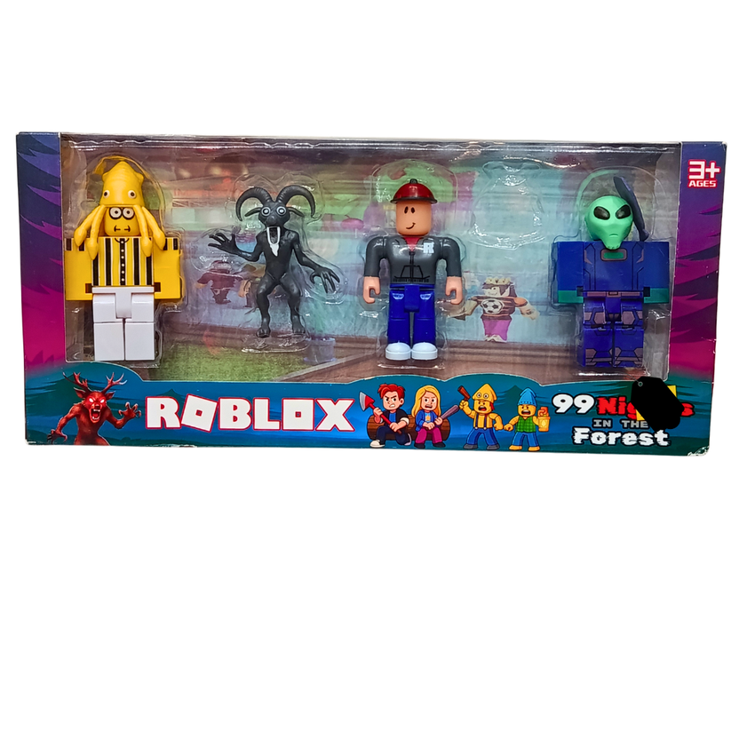 Roblox 99 Nights in the Forest four-figure set Main image