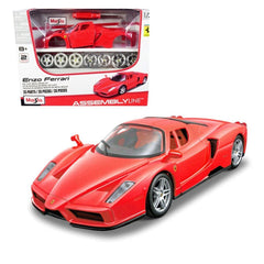 Maisto Assembly Line Enzo Ferrari Die-Cast Model Kit 1/24 Scale