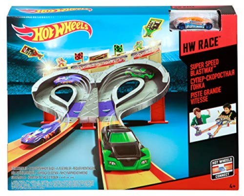 Hot Wheels Super Speed Blastway Track Set HW Race