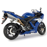 🇬🇧Beautiful Maisto 1:12 Diecast Metal Motorbike Yamaha Yzf-r1 Collectable