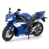 🇬🇧Beautiful Maisto 1:12 Diecast Metal Motorbike Yamaha Yzf-r1 Collectable