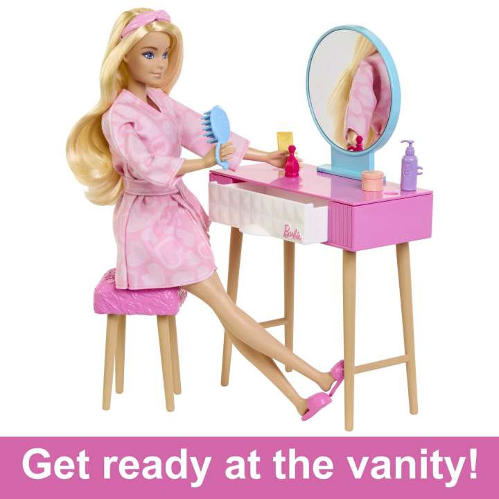 Barbie Doll And Bedroom Playset