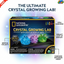 National Geographic Crystal Growing Lab for Kids – STEM Science Experiment Kit with Light-Up Display Base | Educational Crystal Growing Toy for Boys & Girls