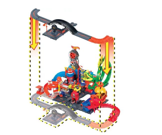 Mattel Hot Wheels City Expansion Track