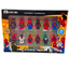 Spider-Man themed 12-piece DIY assembly mini figure set