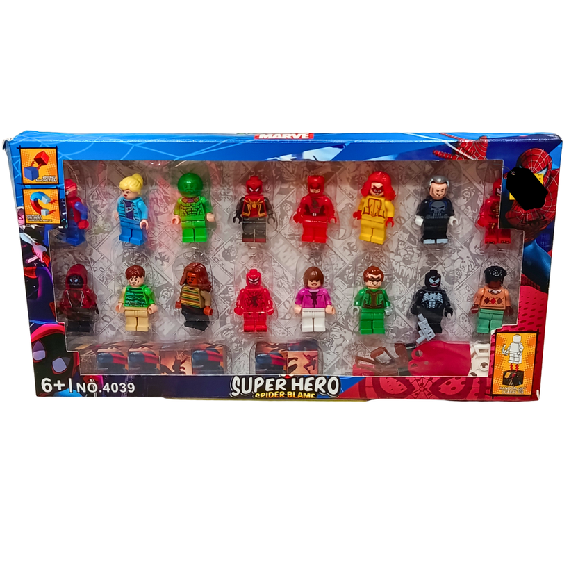 Super Hero Spider-Blame themed mini figure collection No. 4039 Main image