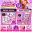 Trendy Jewelry Crystal Dreams necklace and bracelet kit 1:1 promotional banner with original front and back packaging