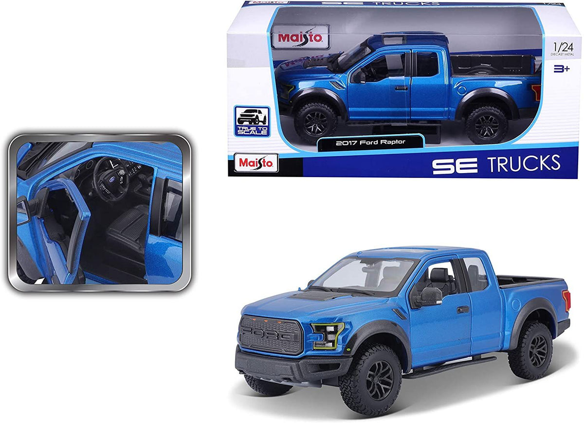 Maisto 2017 Ford F150 Raptor Pickup Truck 1:24 Scale 31266