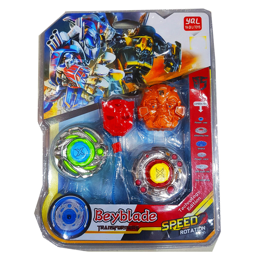 New Arrival Beyblade Speed Rotation Toy for Kids - Power Cap Combo, Attacking Loop, Shield, Durable Anti-Knock Reel & Wear-Resistant Core - Ideal Gift for Ages 3+ Main image