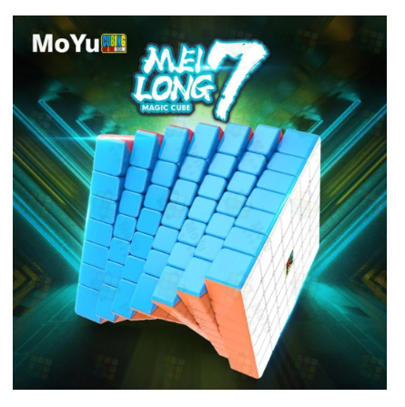 Cubing Classroom Stickerless MeiLong 7x7x7 Magic Cube Main image