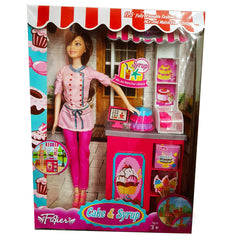 11.5-Inch Fashionista Doll for Girls Aged 3+ - Fully Poseable, Mix & Match Style - The Perfect Companion for Little Trendsetters