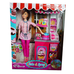 11.5-Inch Fashionista Doll for Girls Aged 3+ - Fully Poseable, Mix & Match Style - The Perfect Companion for Little Trendsetters