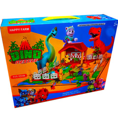 Dino Rescue Park Adventure Set: Hands-On Learning for Dinosaur Lovers, Ages 3+