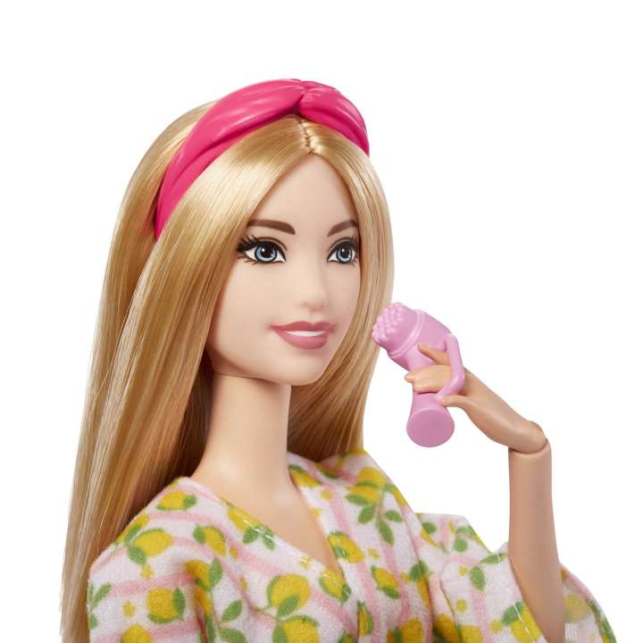 Barbie Doll With Puppy, Kids Toys, Self-Care Spa Day Secondary image
