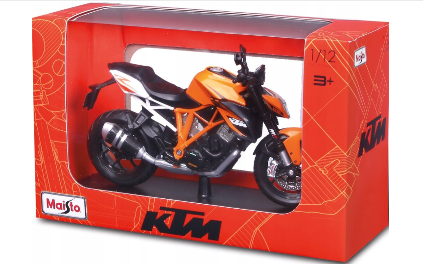 KTM 1290 SUPER DUKE R STAND 1:12 Maisto 32710