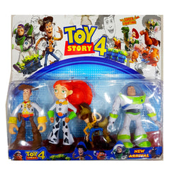 New Arrival Toy Story 4 Action Figure Set - Ideal Gift for Toy Story Enthusiasts and Kids Aged 3+ - Exclusive 5-Piece Collector's Edition
