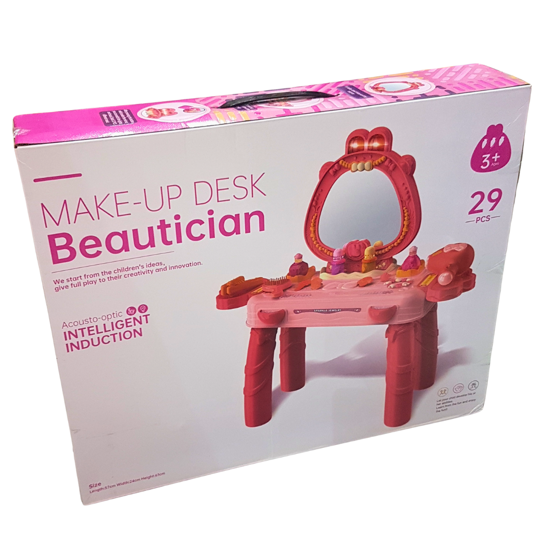Little Trendsetter's Beauty Workshop - Creative Make-Up Desk Playset with Smart Induction Secondary image