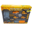 🚧 DIY Truck Rail Train Set for Kids – 110-Piece Construction Track Toy with LED Trucks | Engineering Team Playset (Ages 3+)