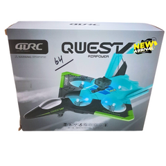 ✈️ QWESV AirPower RC Jet Plane – 4-Channel Remote Control Aircraft for Kids | High-Speed UAV Toy Drone (Ages 8+)