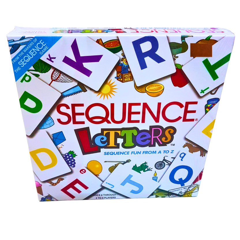 Sequence Letters Board Game for Kids – Fun Alphabet Learning Game | Ages 4-7 | 2-4 Players Main image