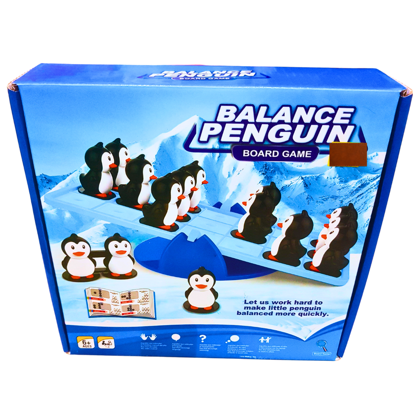 Balance Penguin Board Game – Fun Strategy & Dexterity Game for Kids | Ages 6+ | 2+ Players Main image