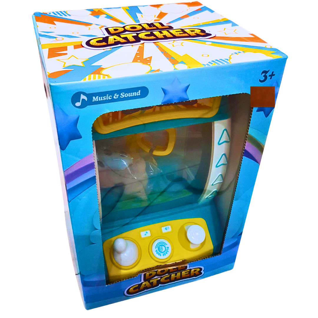 Mini Doll Catcher Arcade Game for Kids – Fun Claw Machine with Music &amp; Lights | Ages 3+