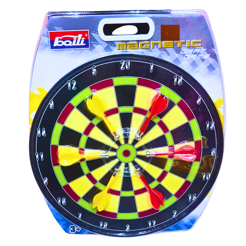 Magnetic Dart Board Game Set for Kids – Safe and Fun Dartboard with 6 Darts, Ideal Indoor Game for Boys & Girls (34.5 cm) Main image