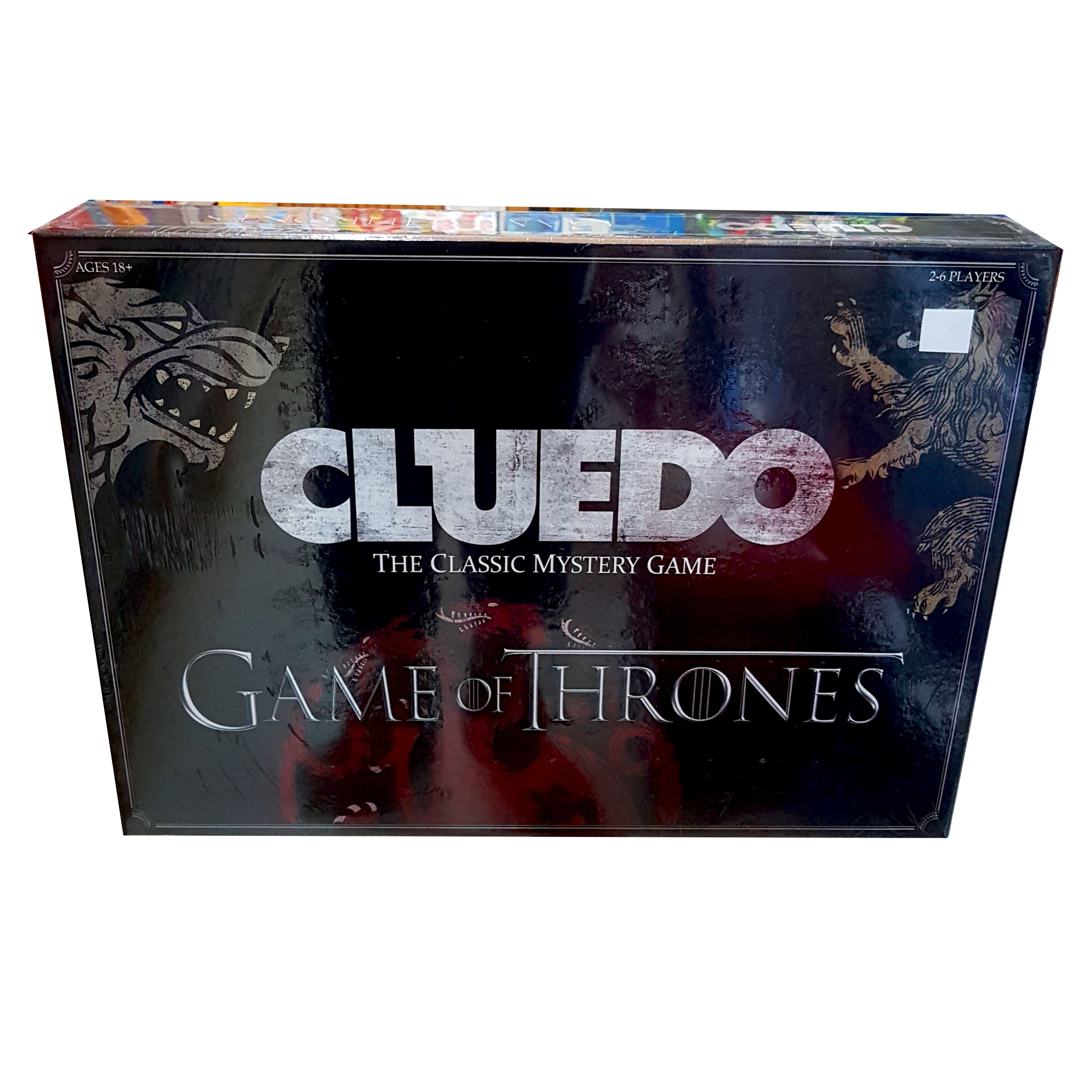 Game of Thrones Cluedo Mystery Board Game - Dual Setting, 12 Characters, Custom Weapons & Cards, Intrigue and Rumor Dynamics - Exclusive Double-Sided Gameboard Edition